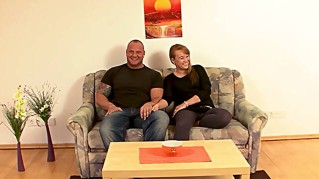German Amateur couple tries out Porn for the First Time at BBVideo