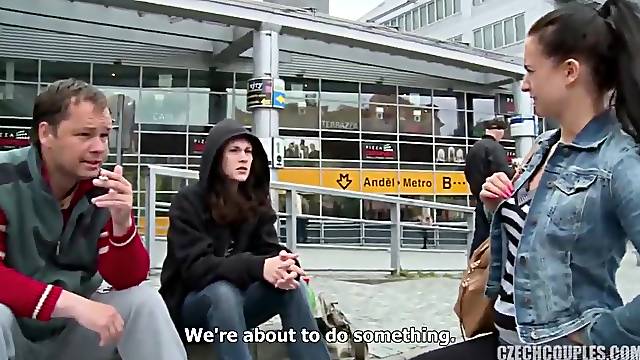 Slovakian couple take money for sex
