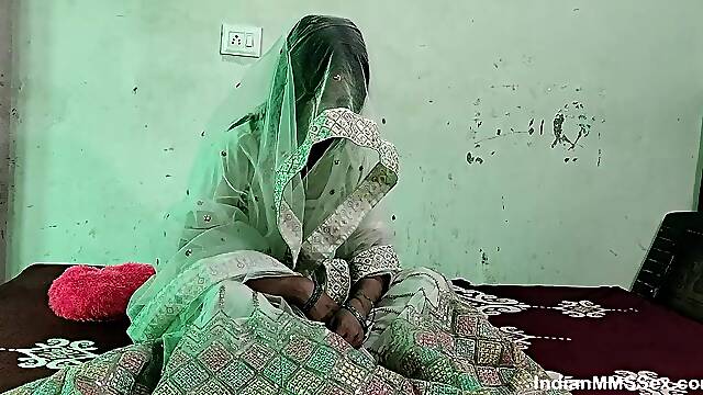 Newly Married Young 18 Year Old Indian Wife Night Sex with Husband