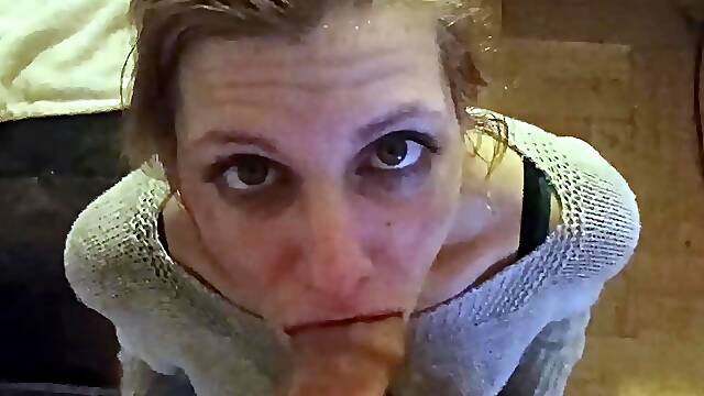 Amateur Compilation Deepthroat Gagging & Cum-drenched MILF Slut