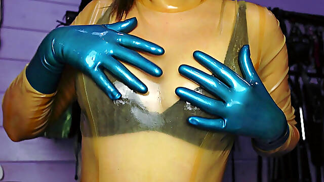 Latex Gloves Fetish and Asmr