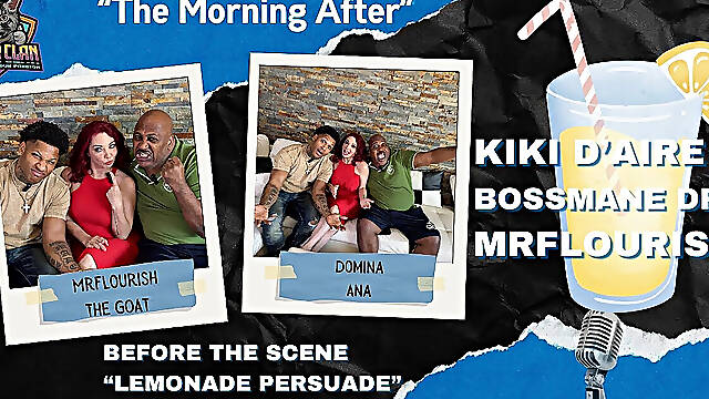 Mrflourish Podcast - the Morning After with Kiki D'aire and Bossmane Dre