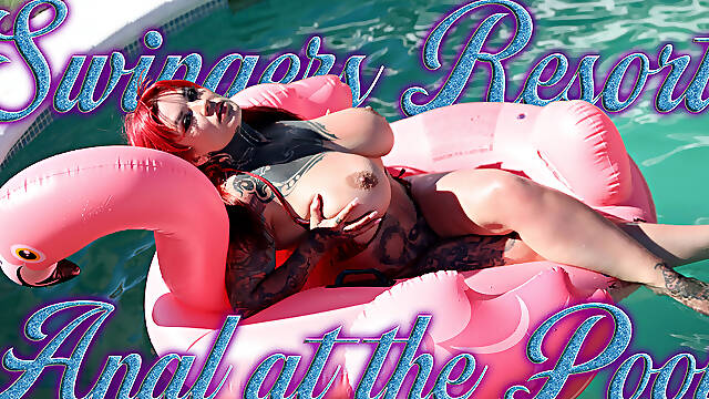 Swingers Resort - Anal at the Pool