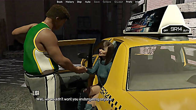 A Life Worth Living - Gameplay - Roleplay - Taxi Driver Fucks MILF
