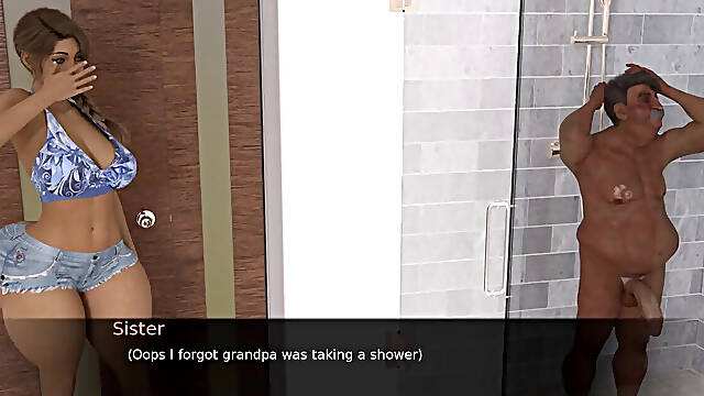 Grandpa's Visit - Gameplay -roleplay - Visiting Home