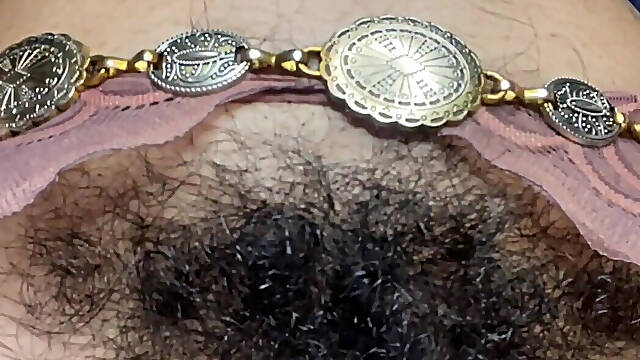P.o.v: Hairy Pussy Sitting on Your Face… and Riding a Thick Dildo