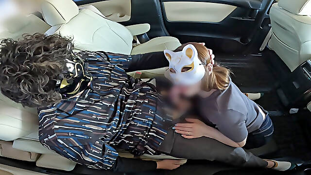 A Married Woman Gets Aroused by Her Husband and Has Car Sex